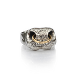 Bull Nose Ring in Mixed Metal
