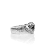 Cat Nose Ring in Sterling Silver