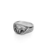 Cat Nose Ring in Sterling Silver