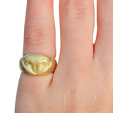 Cat Nose Ring in 9ct Yellow Gold
