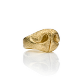 Dog Nose Ring in 9ct Yellow Gold