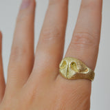Dog Nose Ring in 9ct Yellow Gold