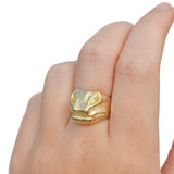 Horse Nose Ring in 9ct Yellow Gold