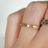 North Coast Stacking Ring in 9ct Yellow Gold