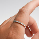 North Coast Stacking Ring in Sterling Silver