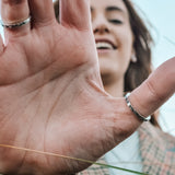 North Coast Stacking Ring in Sterling Silver