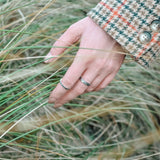 North Coast Stacking Ring in Sterling Silver