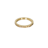 North Coast Stacking Ring in 9ct Yellow Gold