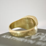 Dog Nose Ring in 9ct Yellow Gold