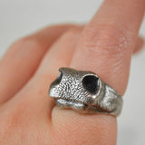 Cow Nose Ring in Sterling Silver