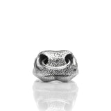 Bull Nose Ring in Sterling Silver