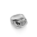 Bull Nose Ring in Sterling Silver