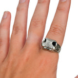 Cow Nose Ring in Sterling Silver