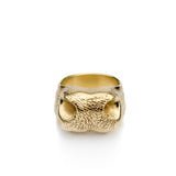 Cow Nose Ring in 9ct Yellow Gold