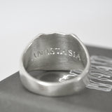 Horse Nose Ring in Sterling Silver