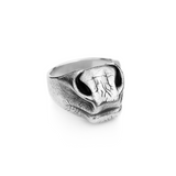 Horse Nose Ring in Sterling Silver