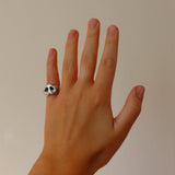 Pig Nose Ring in Sterling Silver