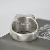 Bull Nose Ring in Sterling Silver